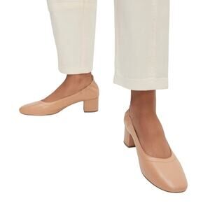 Everlane The Day Heel Ballet-Inspired in Blush size 7.5 NWB